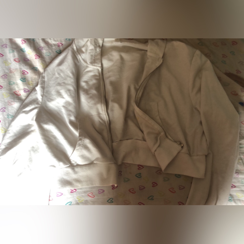 white cropped jacket from amazon
